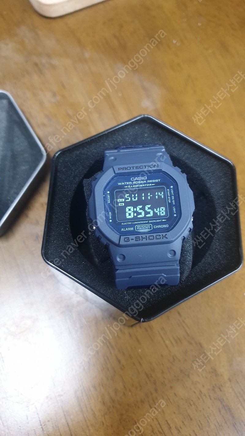 지샥 dw-5600lu-2 스퀘어 시계