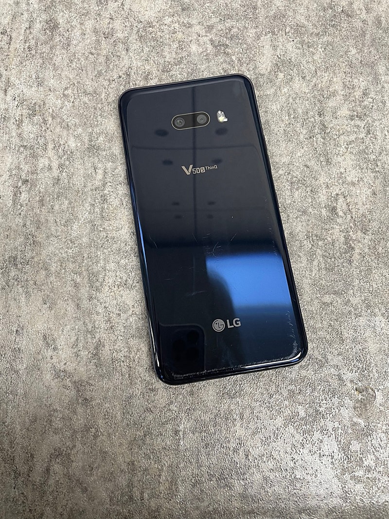 LG V50S 256G 블랙 액정화면 잔상 있는폰 11만원 판매해요