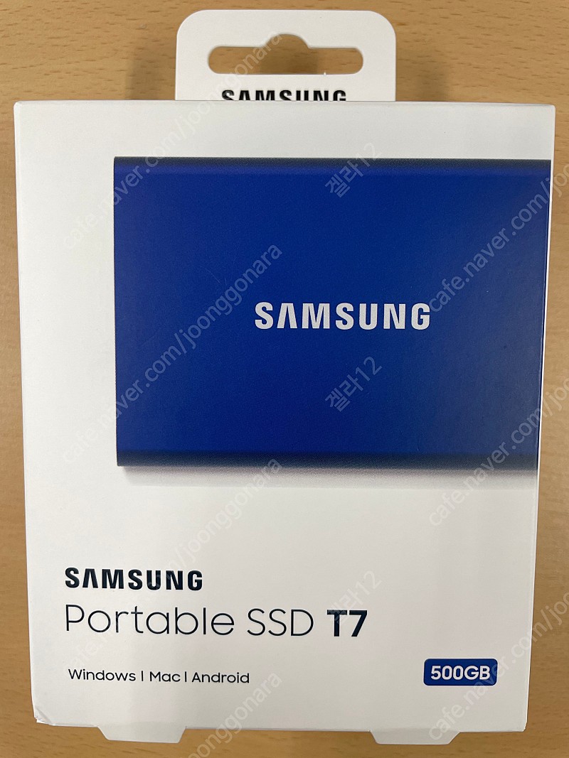 삼성 포터블 외장 SSD T7 500 GB