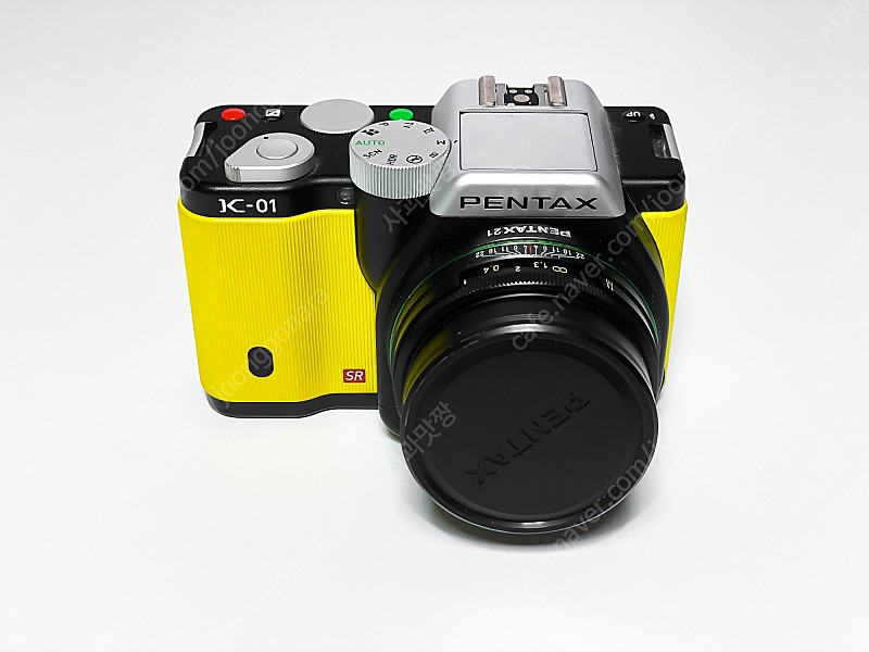 펜탁스 pentax k-01 노란색 + 렌즈 판매
