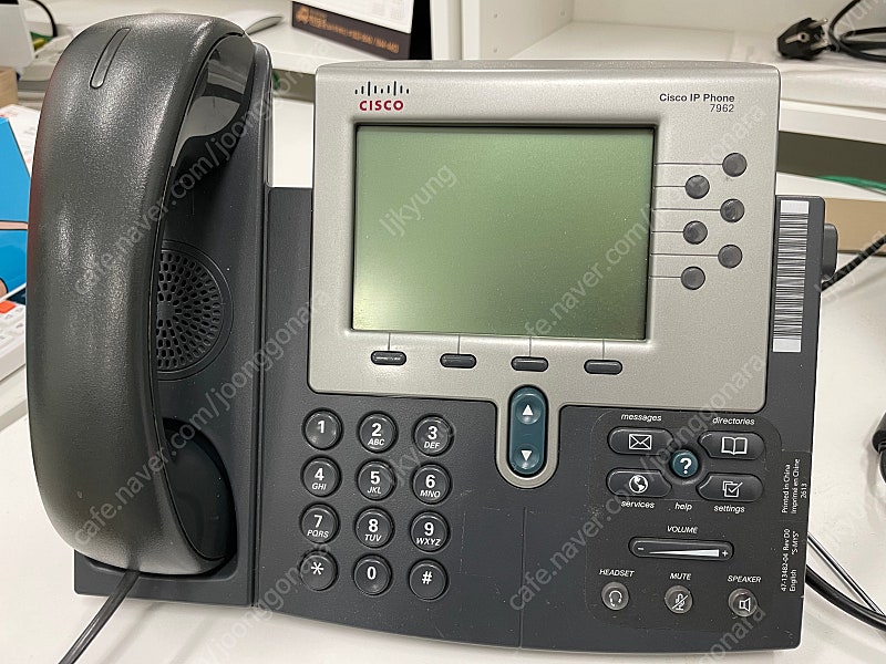 Cisco IP Phone (시스코 전화기 CP-7962G) 4대 판매합니다.