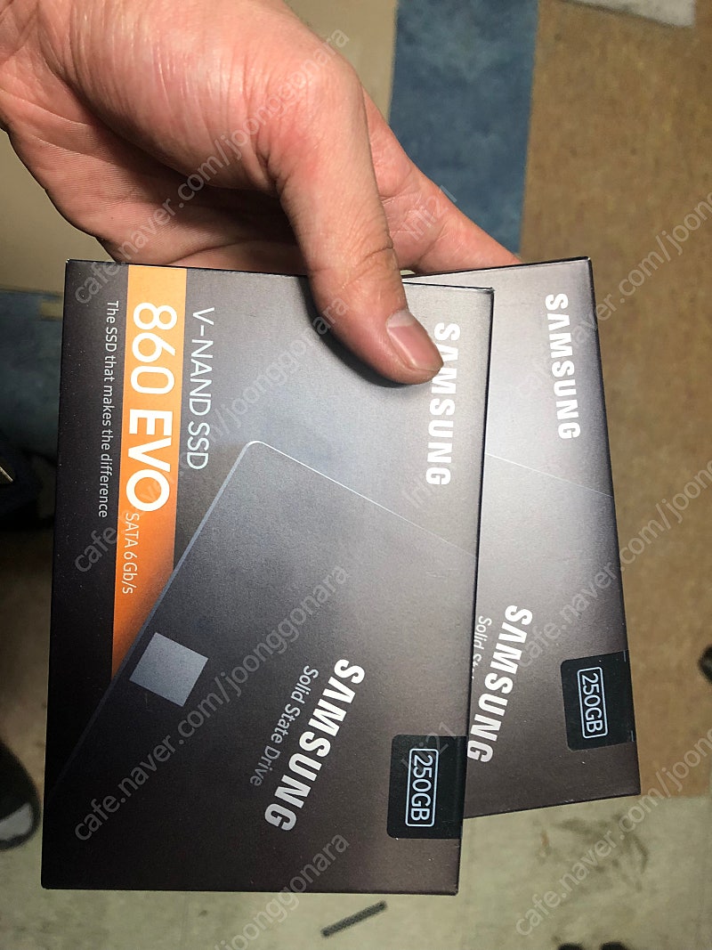 삼성 SSD 250gb 2장 팝니다