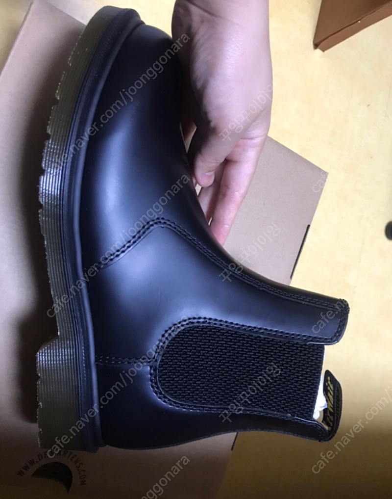 닥터마틴 첼시부츠 스무스 블랙--2