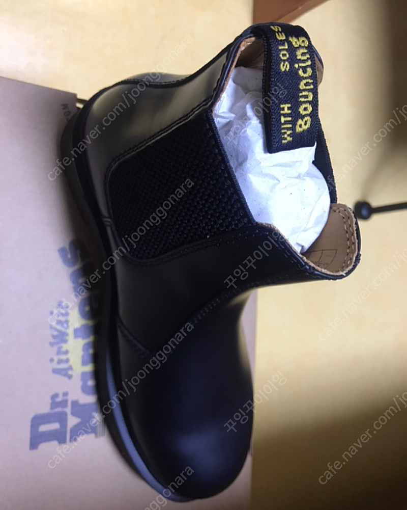 닥터마틴 첼시부츠 스무스 블랙--3