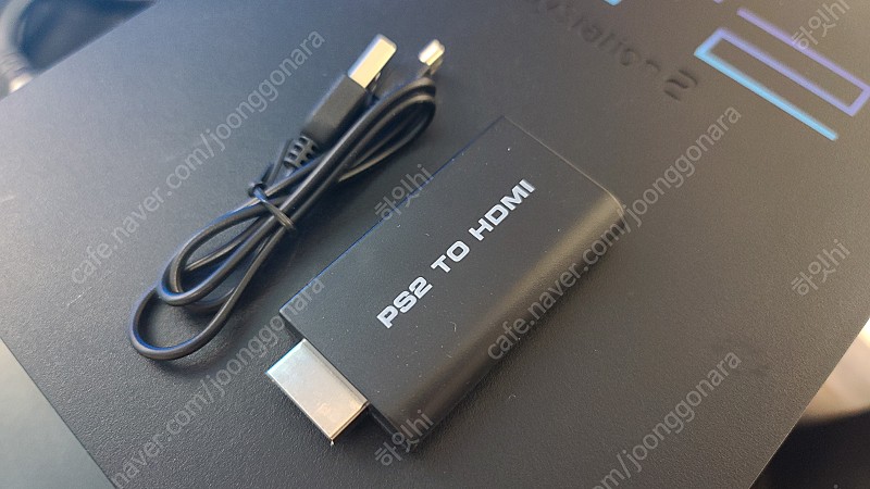 플스2를 HDMI로 출력할수 있는 아답터 팝니다. ps2 to hdmi [10,000원]
