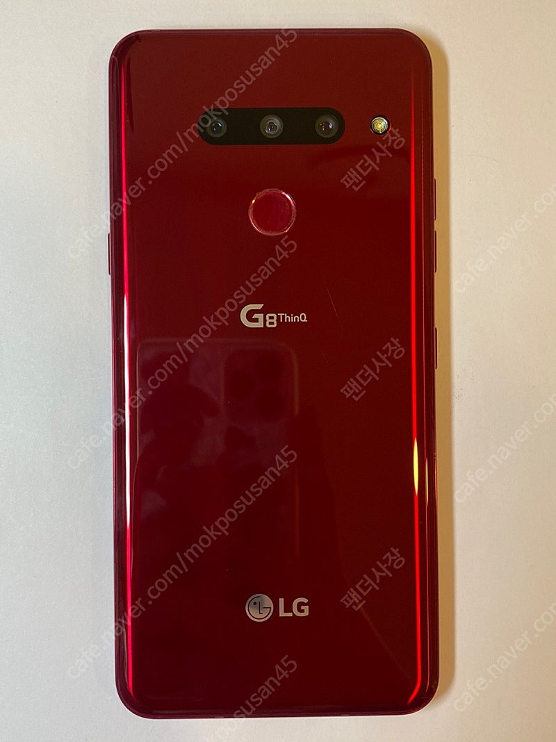 15065 LG G8 ThinQ 128기가 레드 정상해지 공기계 12만 / 수원