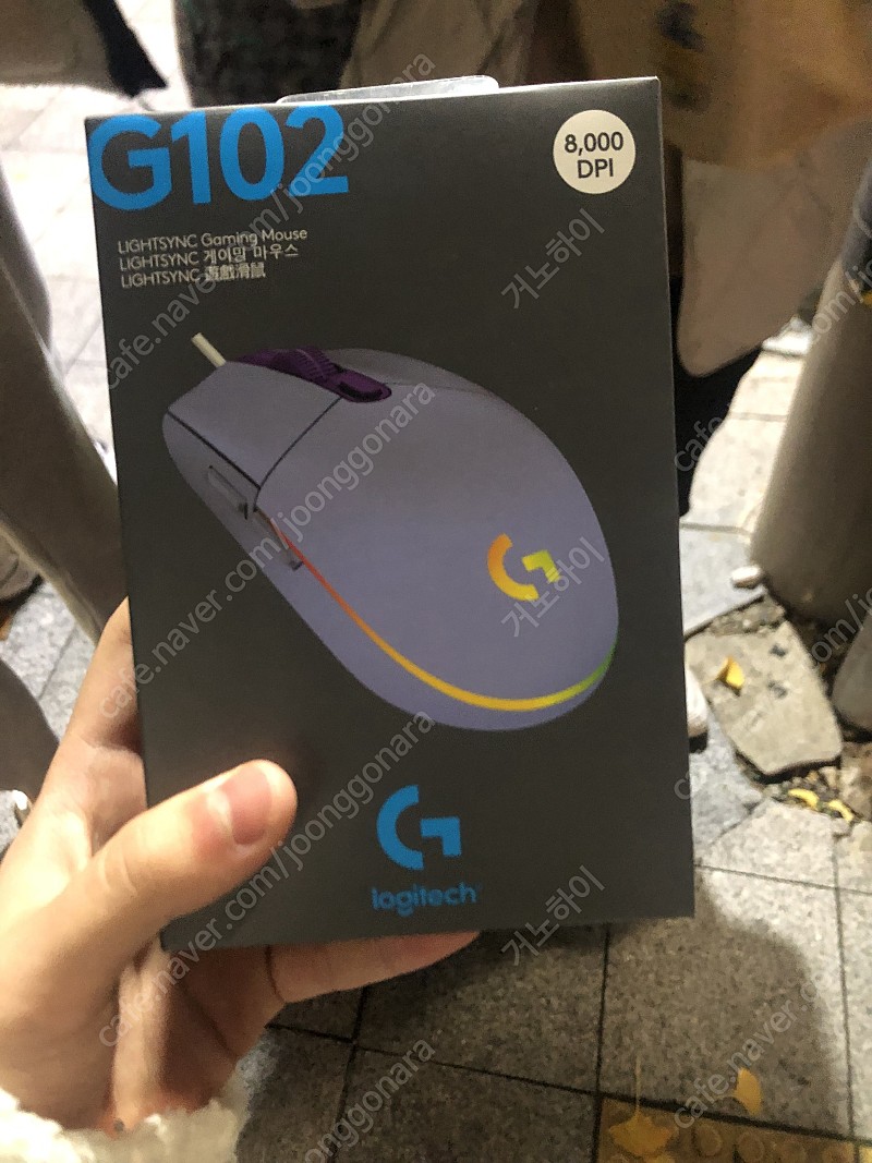 로지텍 g102 미개봉