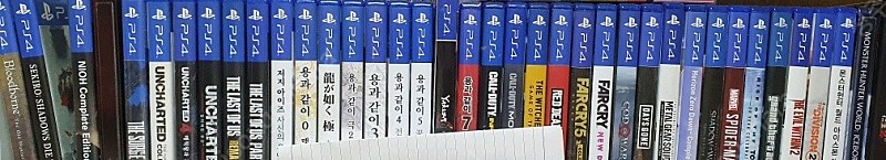 PS4 타이틀 및 외장SSD 판매