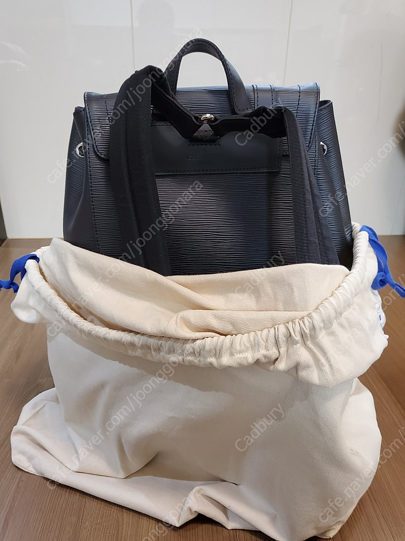 루이비통 슈프림 콜라보 백팩--3