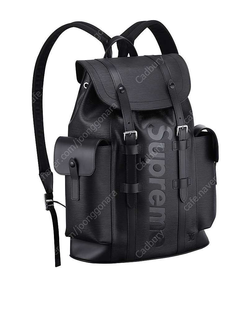 루이비통 슈프림 콜라보 백팩--1