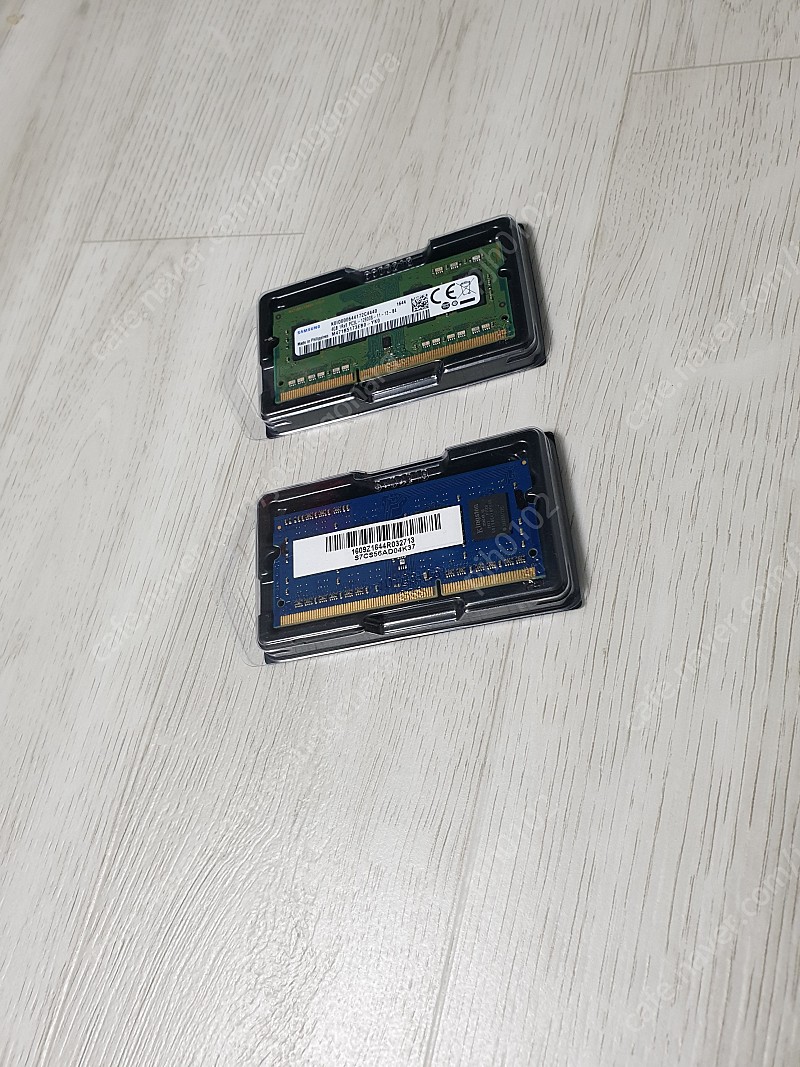 노트북용 메모리 DDR3L 4G 2개