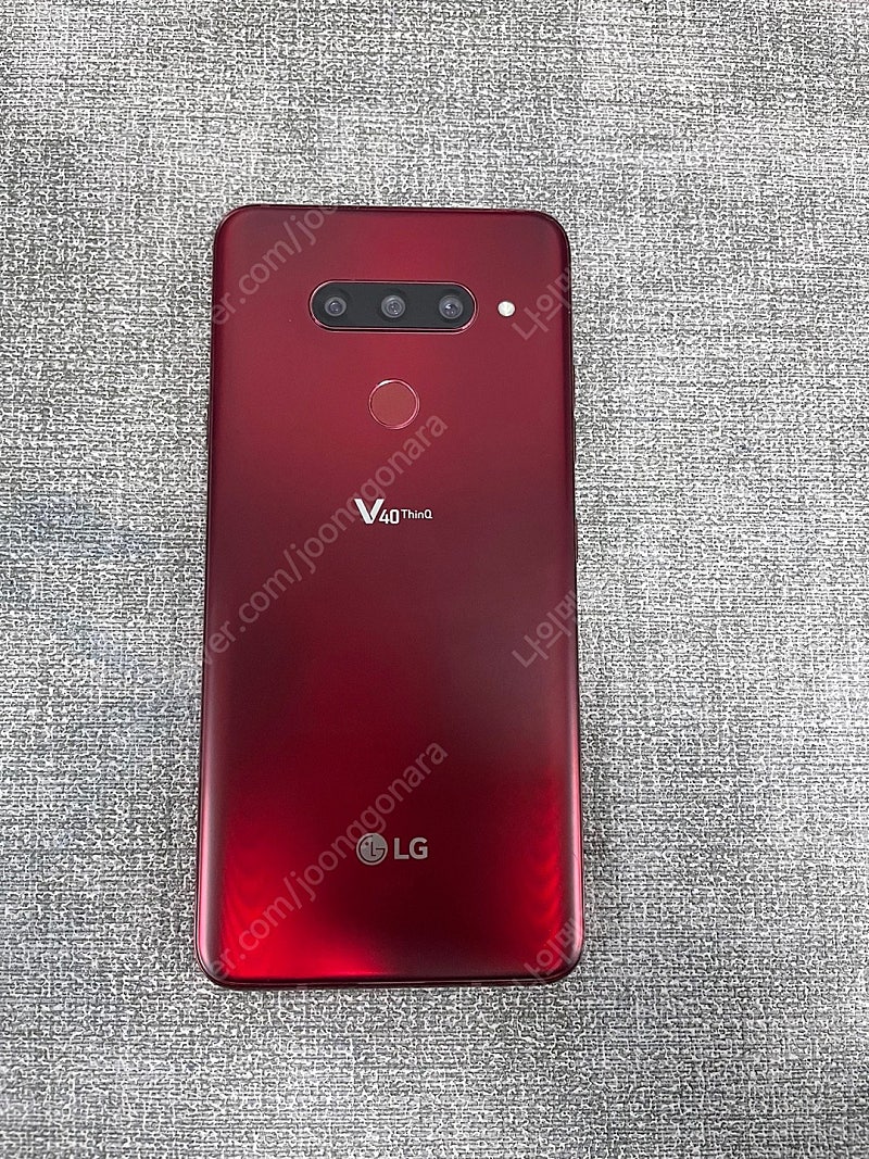 S급 LG V40 128기가 레드 무기스 무잔상폰 11만원 판매