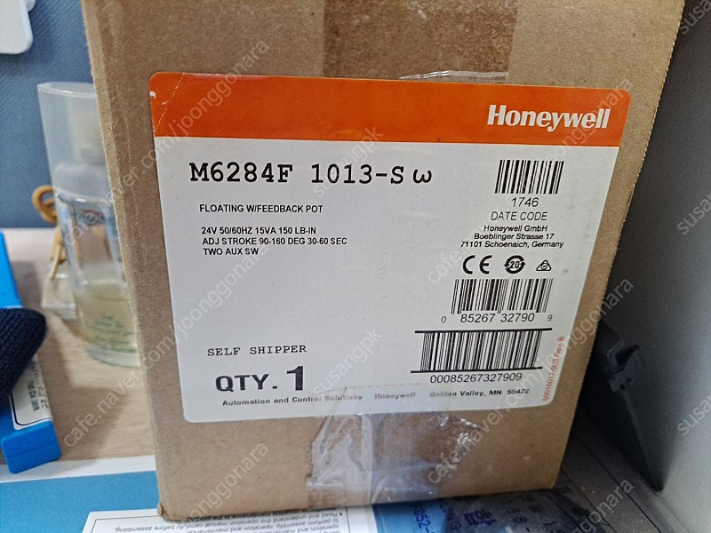 하니웰 (Honeywell) 오듀트롤 모터 , 포지셔너 M6284F 1013-S