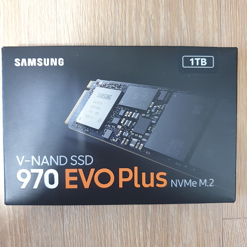 삼성 NVME M.2 SSD 970 EVO PLUS 1TB 미개봉