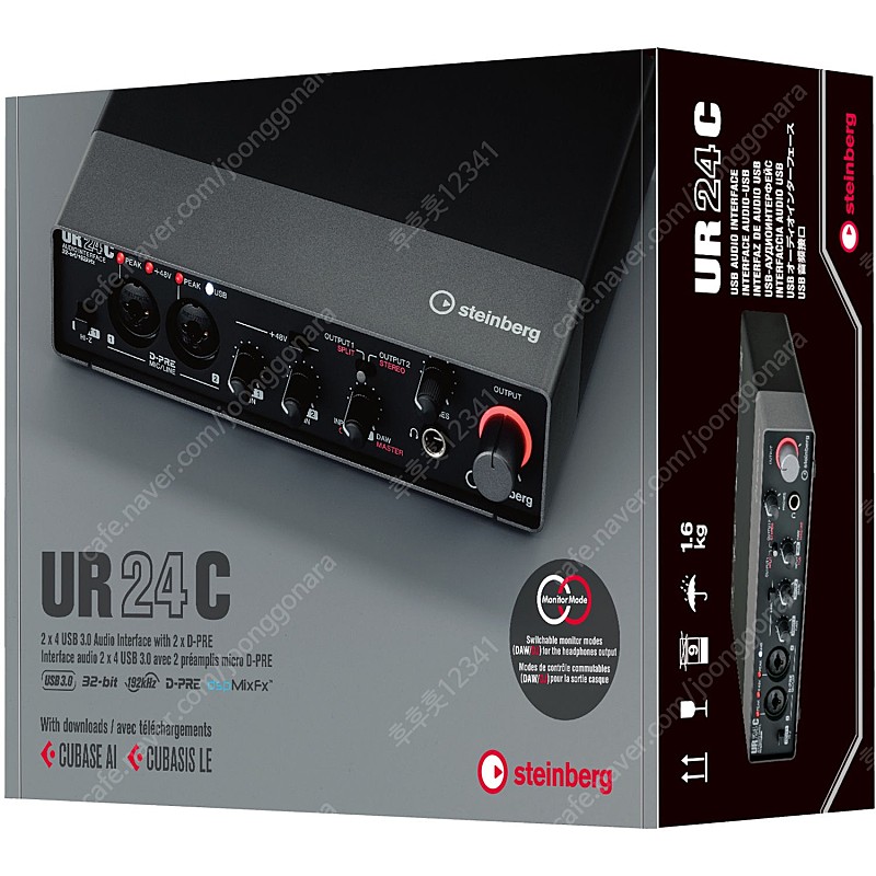 스테인버그 ur24c 오디오인터페이스 판매합니다.