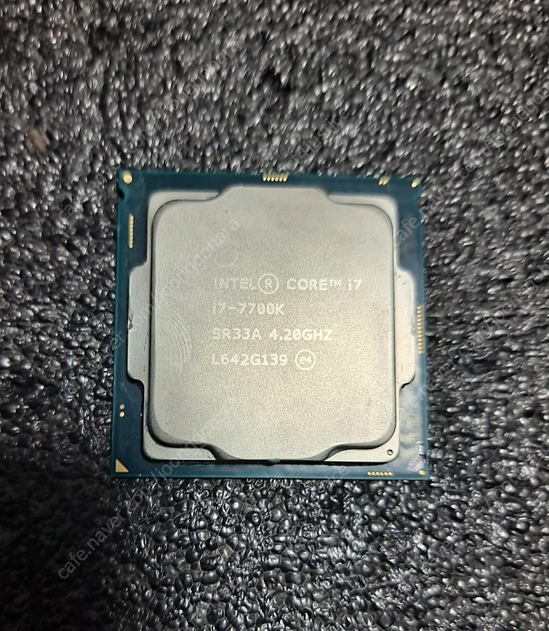 인텔 i7-7700K 판매합니다.