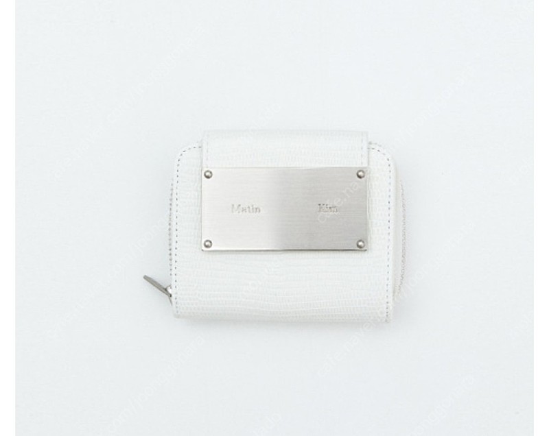 MATIN KIM 마뗑킴 COMPACT WALLET IN OFF WHITE 컴팩트 월릿 지갑