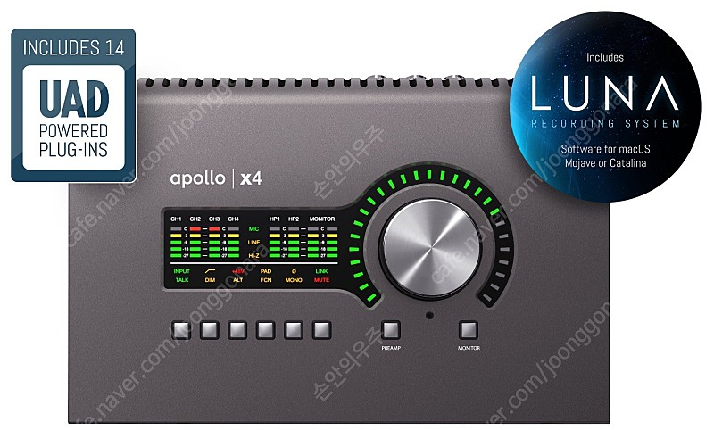 (오인페 구입 희망) 오디오 인터페이스 UAD Apollo x4 삽니다.