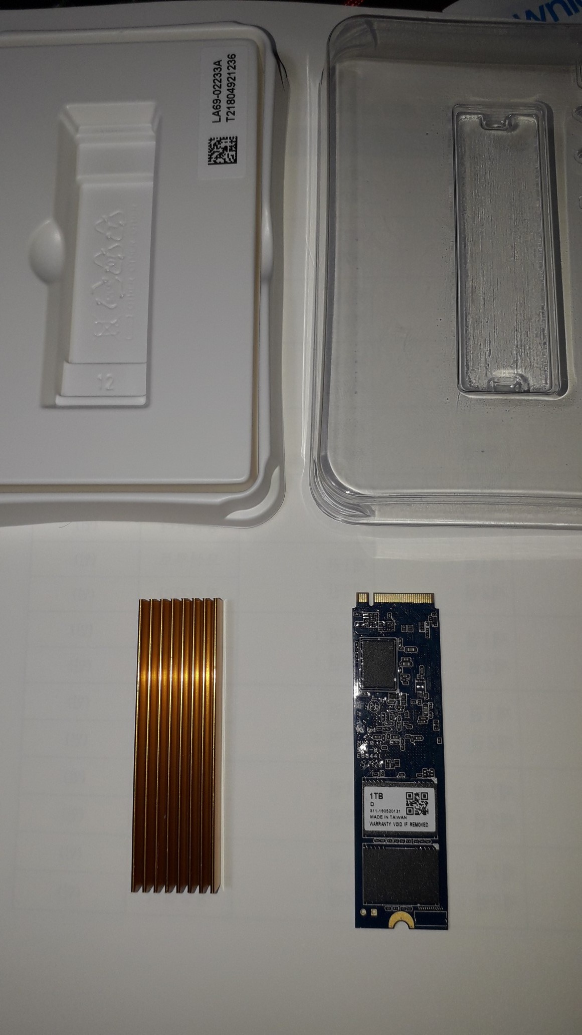 파이슨 S512 M.2 NVMe 벌크 (1TB) 새제품... | HDD/SSD/ODD | 중고나라