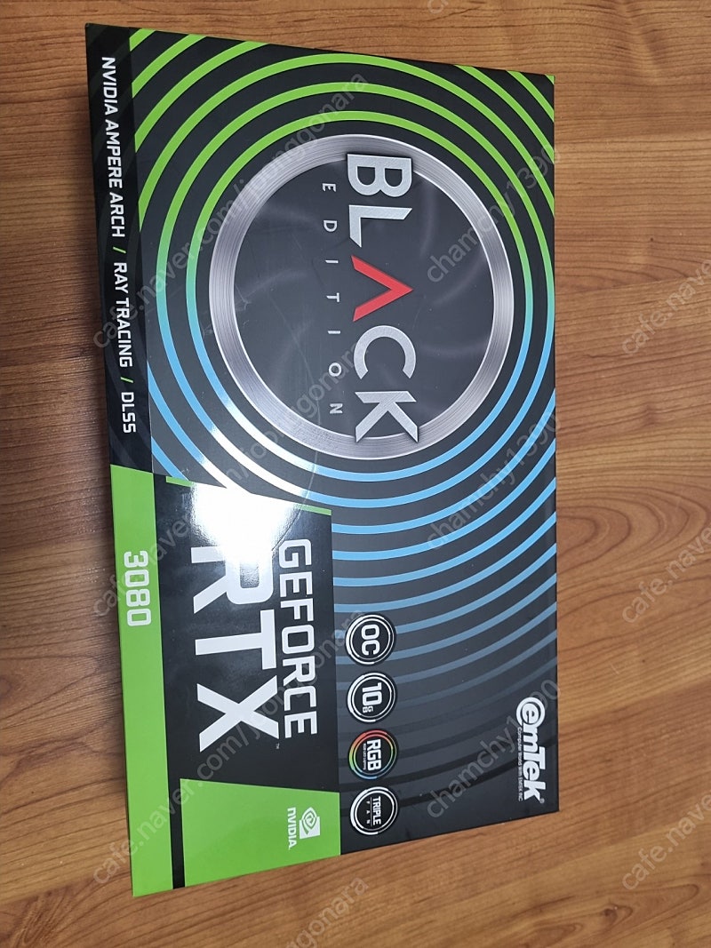 RTX3080 블랙에디션 NON LHR->3080 슈프... | CPU/메인보드 | 중고나라