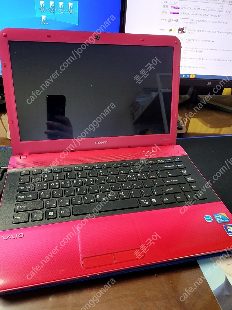 SONY소니 핑크 노트북 VPCEA15FK(PCG-61214P) 12만원