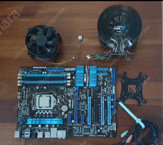 개인 i5-2500K와 보드 asus P8H67, 잘만 9900맥스, 기쿨 일괄 6만원