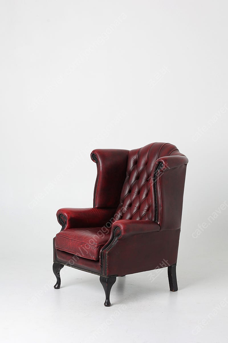 엔틱 체스터필드 1인 소파 (Newby Chair)--1