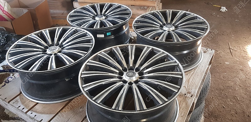 Pcd 114.3 pcd105 10H 18인치 사제휠 가격인하(TPMS포함)--6