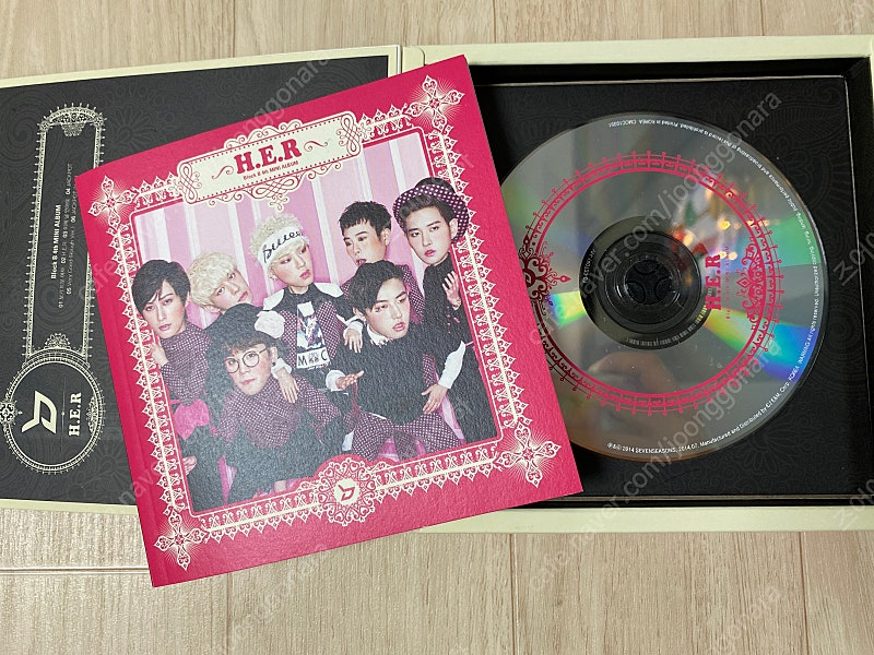 블락비 헐 her 앨범 판매--1