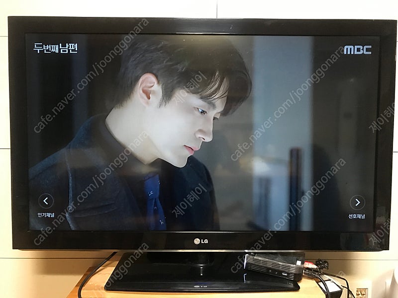 LG 42인치 / LCD / 리모콘 2개 포함 / 광명