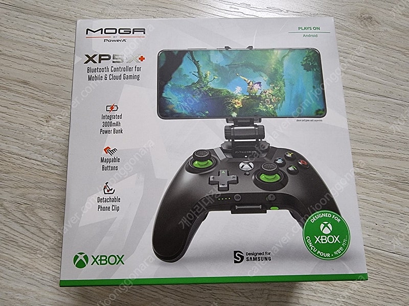 Xbox pass Moga xp5x+ 컨트롤러 새제품 팝니다