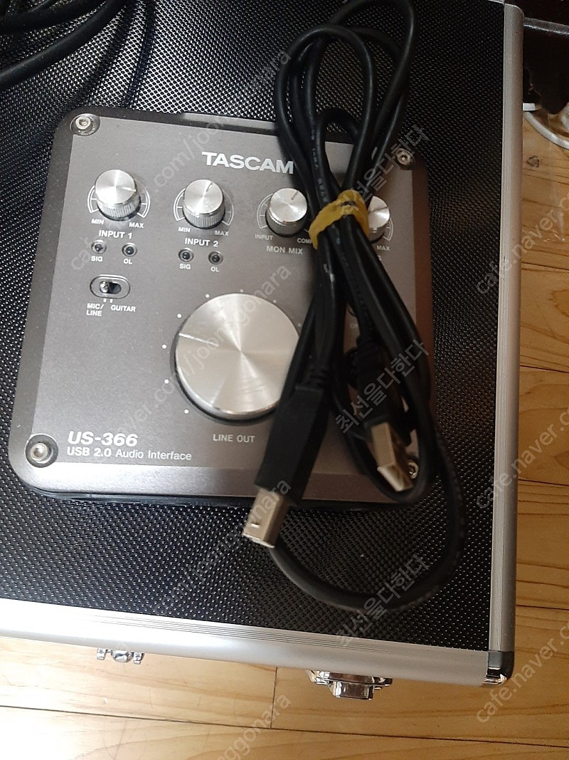 타스캄 TASCAM US-366 오디오 인터페이스 정품 판매합니다 (가격다운)