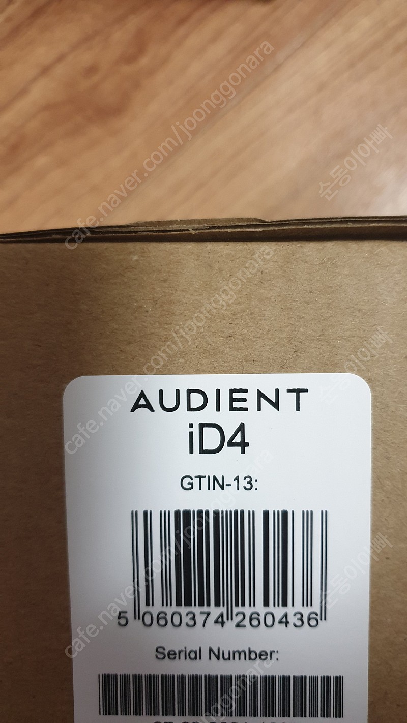 Audient ID4 MK2 오디언트 ID4 MK2 오디오 인터페이스 (미개봉 새제품)