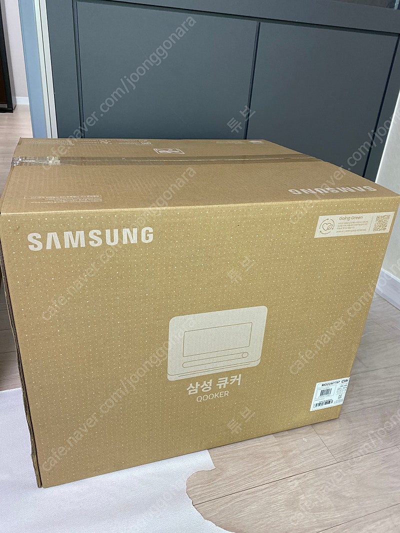 [미개봉 새상품] 삼성 비스포크 큐커 글램화이트 판매