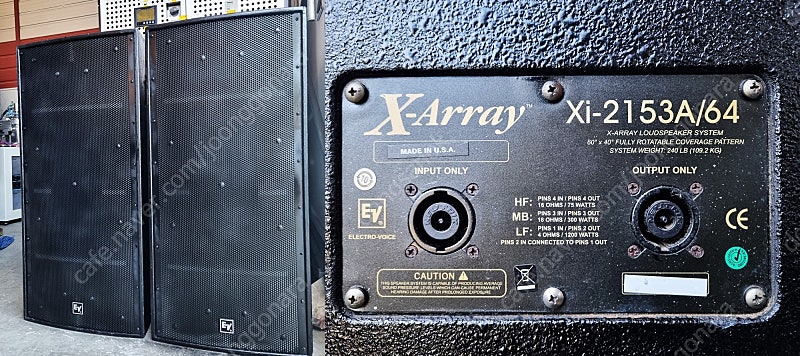 EV XI2153A/64F X-ARRAY 공연용 스피커 1조(2통)