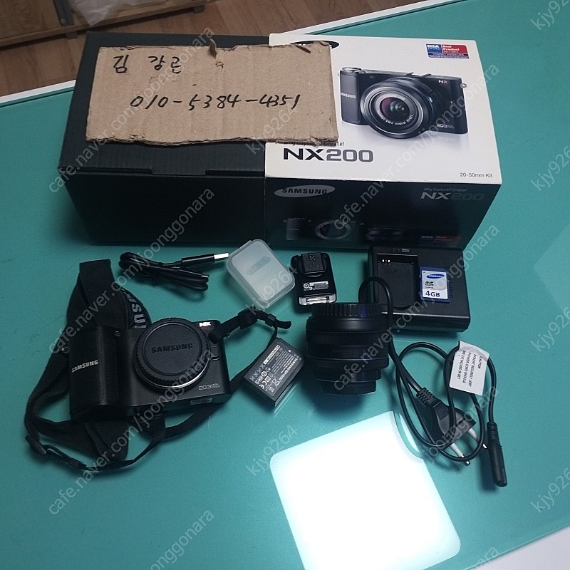 삼성미러리스디카 NX200팝니다 박스풀셋