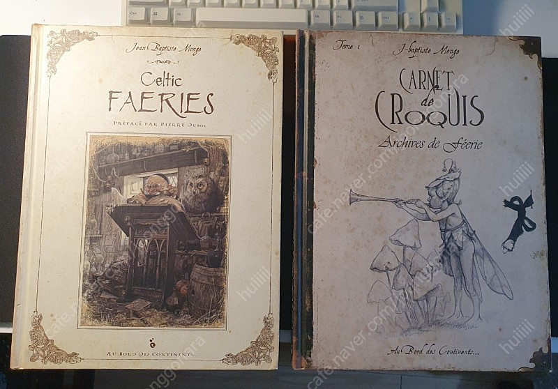 장 밥티스트 몬지_페어리 아트북(Celtic Faeries, carnet de croquis archives feerie) 일괄 6만 판매합니다