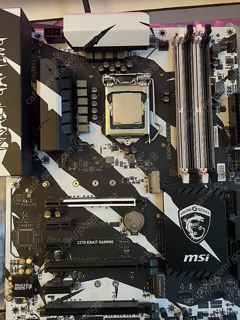 I7-7700K MSI 크레이밍Z270 지스킬 8GB2개팔아요