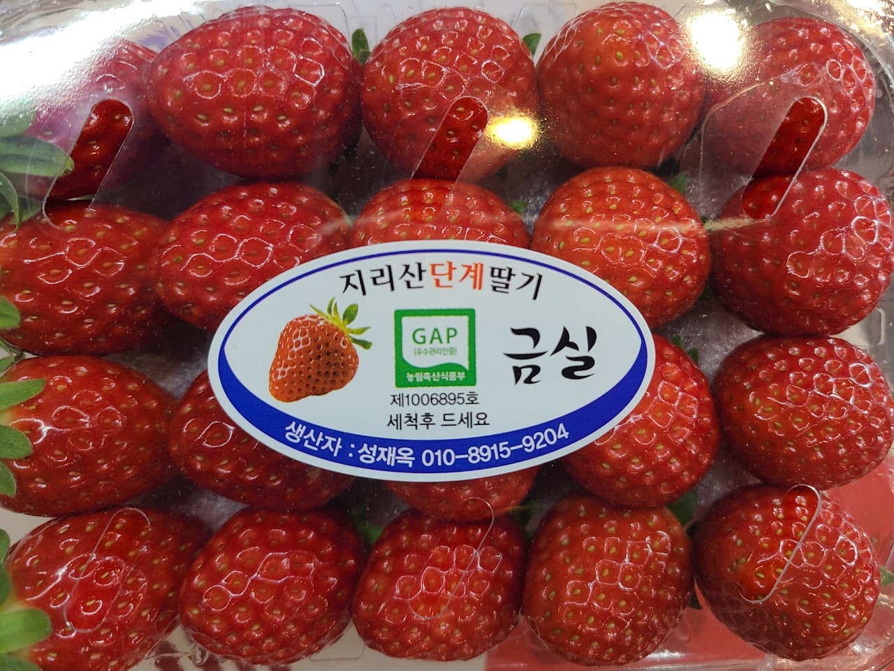 지리산청과 이미지