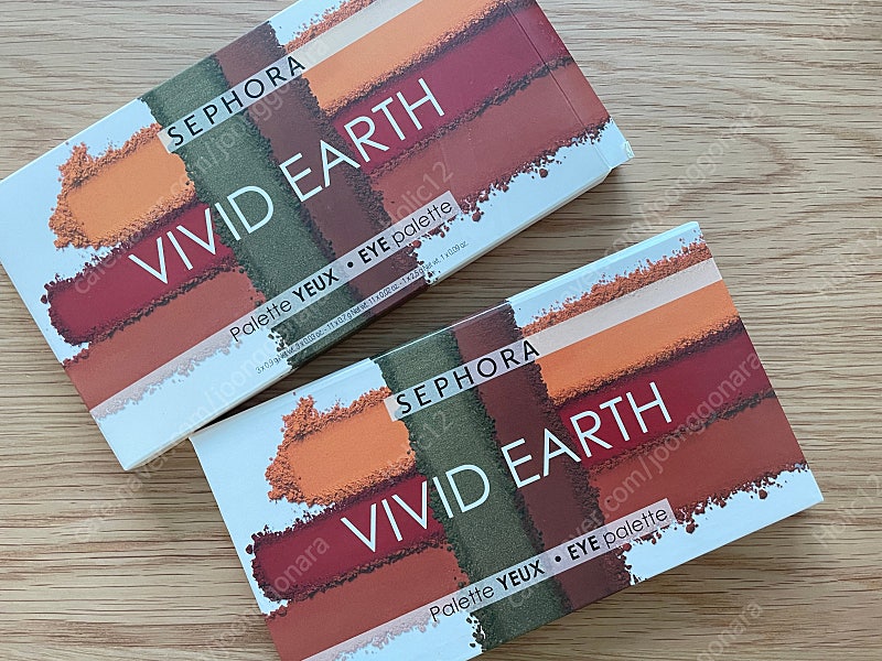 세포라 vivid earth 아이섀도우 팔레트 새상품