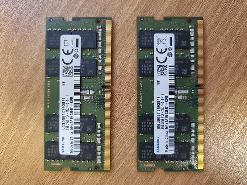 삼성전자 노트북용 DDR4 램 8GB PC4-2133P 판매