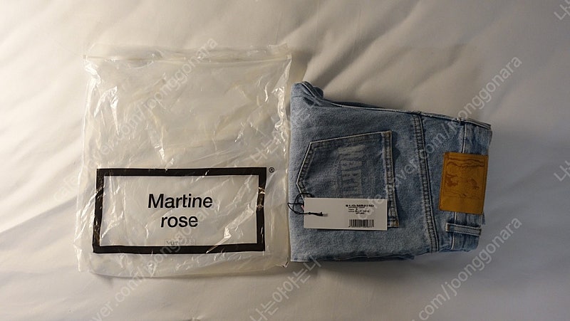 마틴 로즈 martine rose maynard denim jeans
