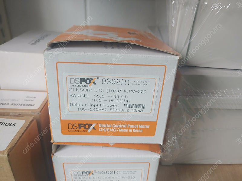 코노텍 온습도조절기 온습도제어기 FOX-9302R1 새상품 팝니다