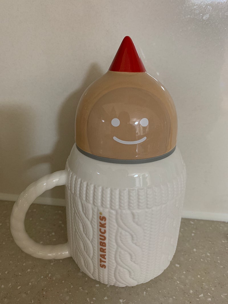 스타벅스 진저보이 머그 : 스벅머그 355ml