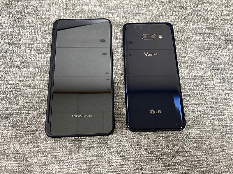 (무잔상)LG V50S 256G 블랙 듀얼스크린포함 20만원 판매합니다