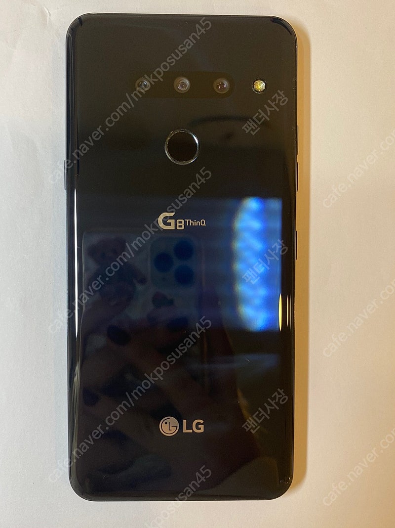 15257 LG G8 ThinQ 128기가 블랙 무잔상 정상해지13만 / 수원