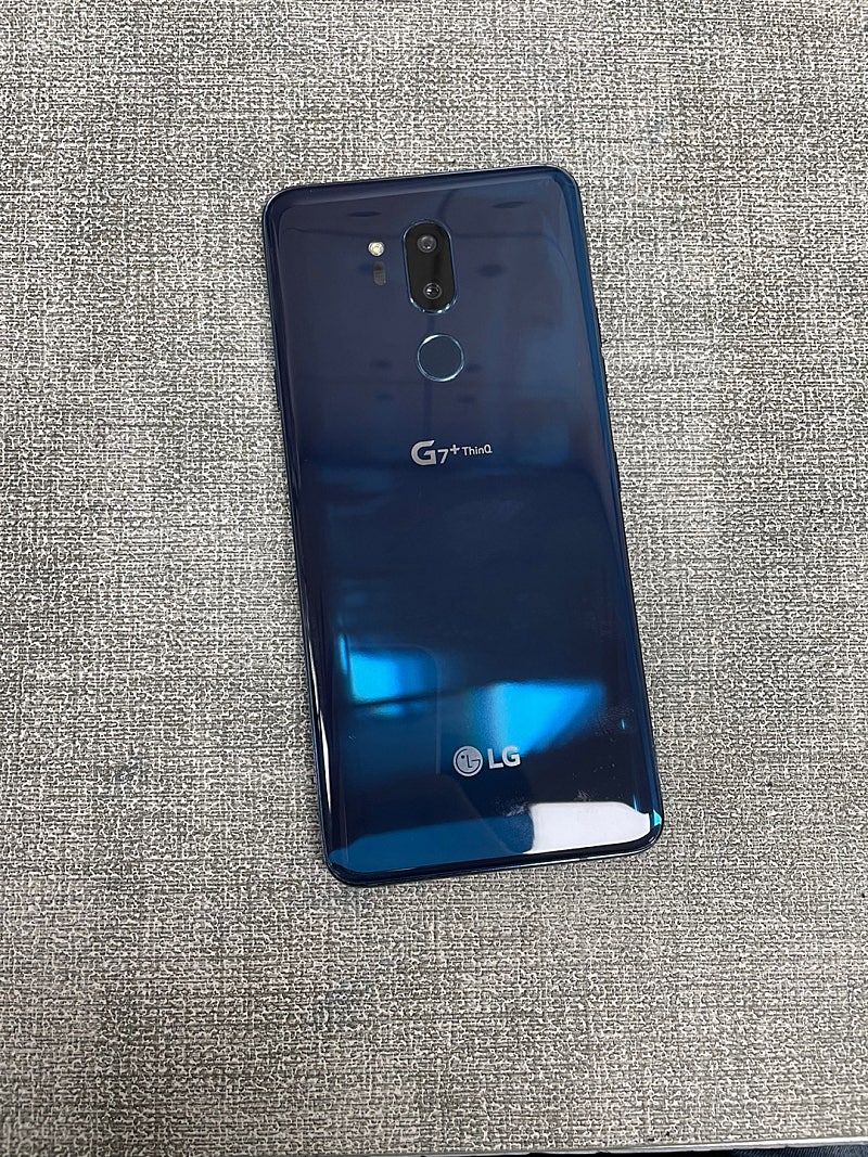 LG G7+ 128G 블루 무잔상 상태좋은폰 9만원 판매합니다