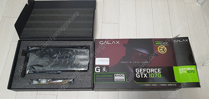 [﻿GALAX GTX 1070﻿] 8GB 그래픽 카드 팝니다.