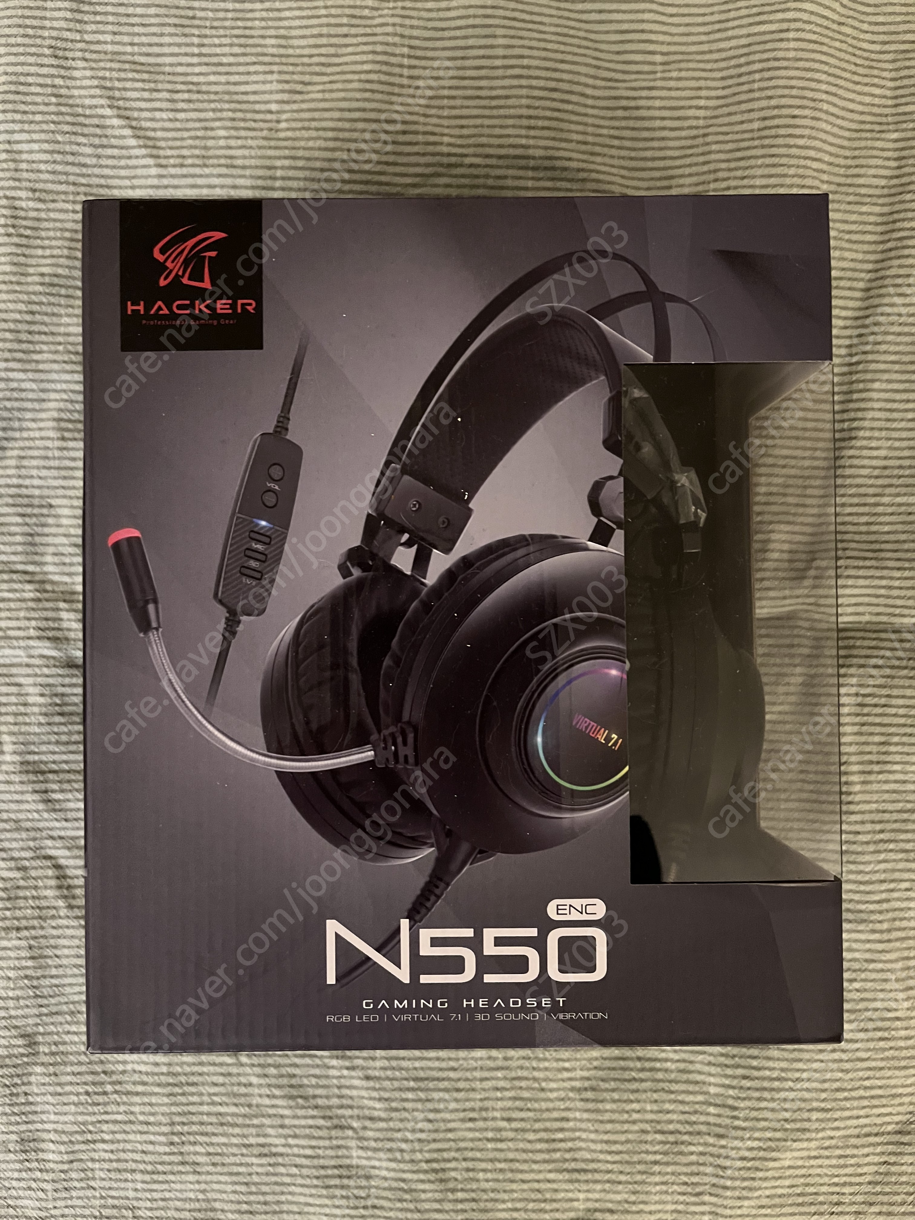 Hacker N550 게임용 헤드셋 | 중고나라 카페에서 운영하는 공식 사이트