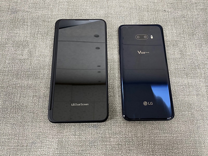 LG V50S 256G 블랙 A급 듀얼스크린 포함 21만원 판매해요